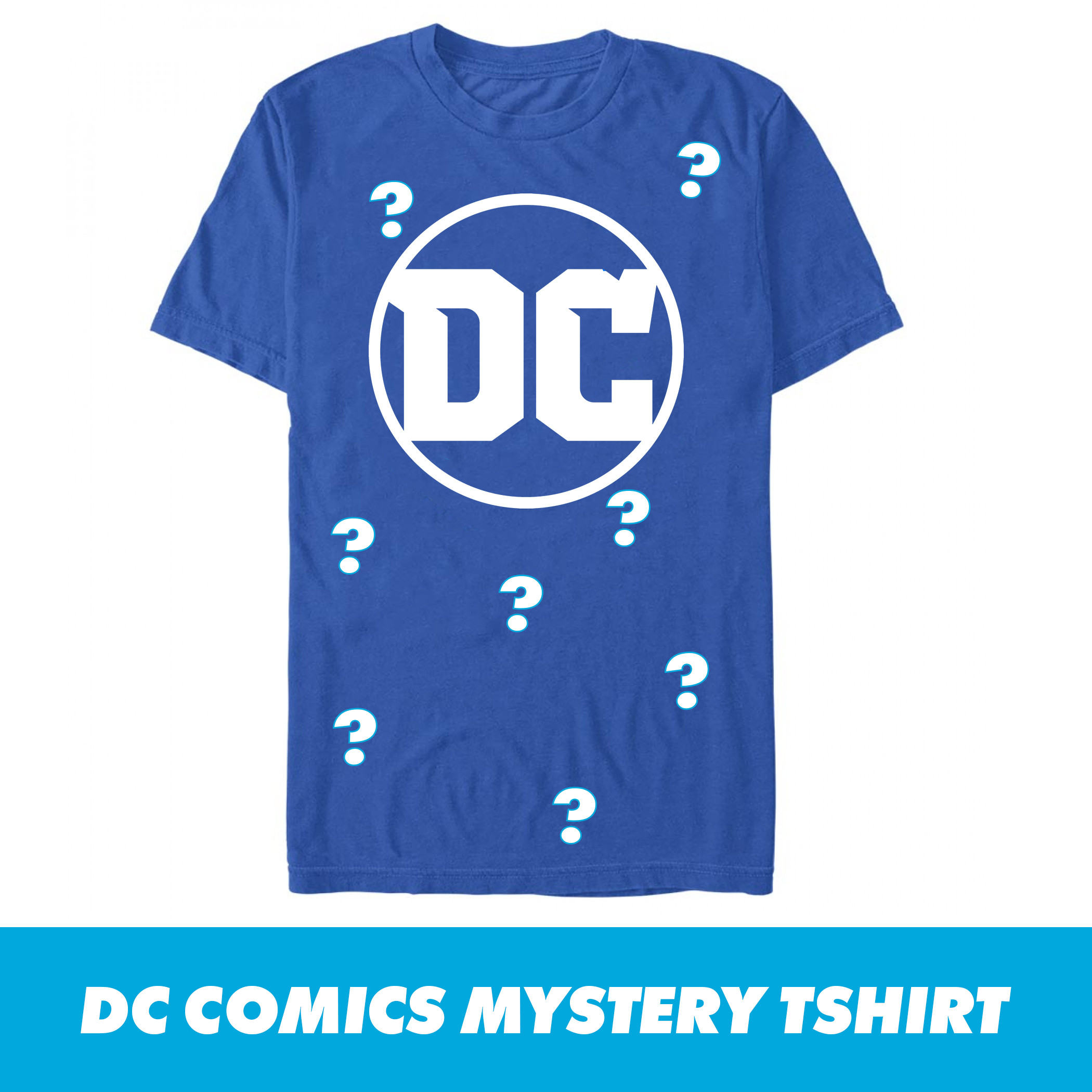 DC Comics Men's Mystery T-Shirt